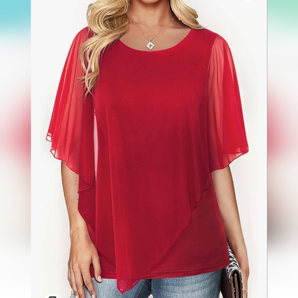 Cestyle Womens Flowy Blouses